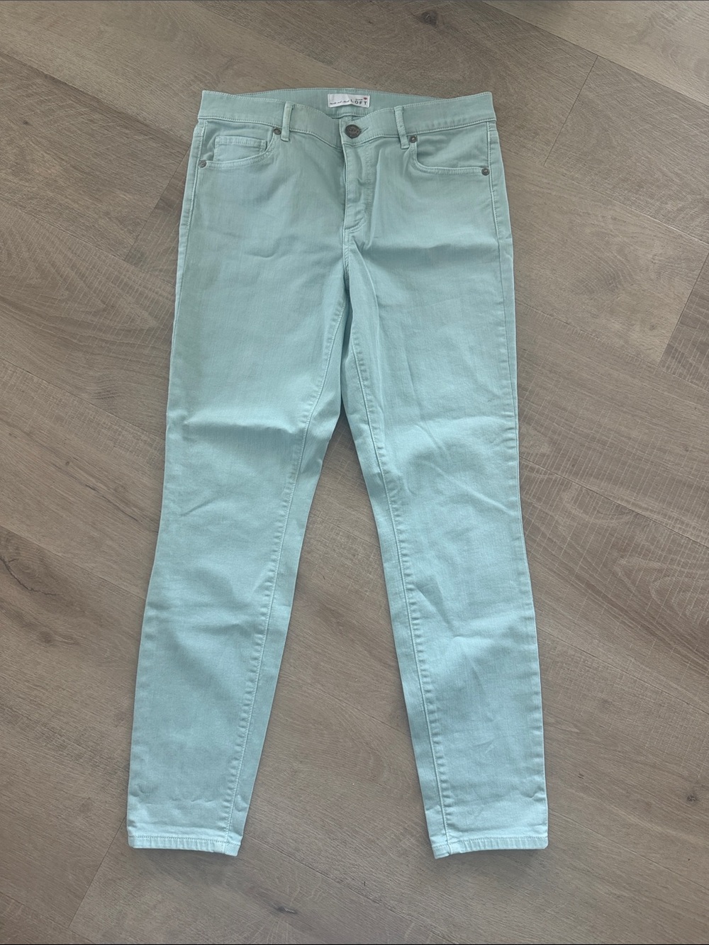 LOFT Mint Skinny Jeans